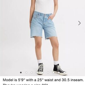 Levi’s 501 90s Woman’s Denim Shorts